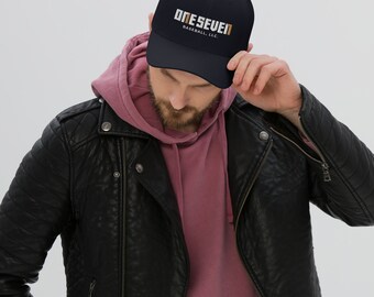 Gorra de béisbol OneSeven, gorra de béisbol bordada