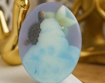 Handmade soap with shea butter, vegetable glycerin, vegan