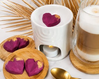 Pastillas perfumadas con centro fundente