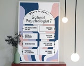 Where is Your School Psychologist Starry Sign (Instant Digital Download)