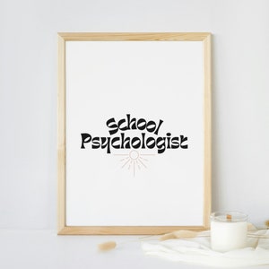 Mystic School Psychologist Digital Print