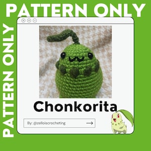 Chonkorita Crochet Pattern || Amigurumi Pattern, Video Games