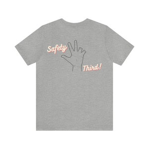 Safety Third - Camiseta corta unisex