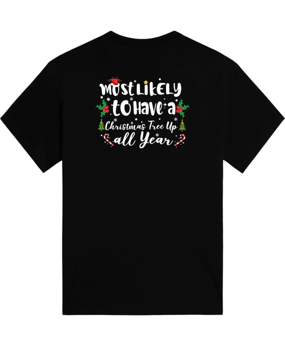 Funny Christmas Shirt Matching Family Holiday Shirt Most Likely to Tree
