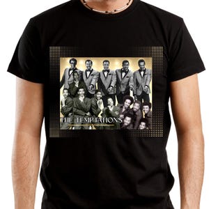 Vintage Temptations T-Shirt: Motown Soul Music Tee