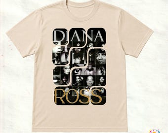 Diana Ross Graphic Tee: Vintage R&B Music Shirt