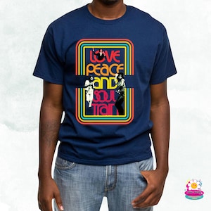 Vintage 70s Soul Train Dance T-Shirt | Retro Disco Funk Graphic Tee