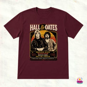 Hall Oates Tshirt - Etsy
