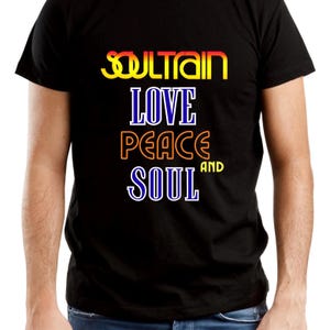 Soul Train T-Shirt, Vintage 70&#39;s, Retro 1970&#39;s, Funk Disco, 1980&#39;s Vintage, Logo Dance TV, R&B Music MTV, Funk and disco style