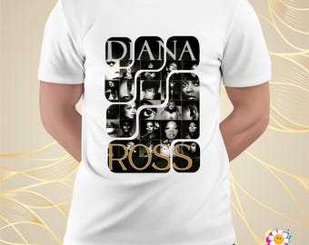 Vintage 90s DIANA ROSS Tour T Shirt Size X-large / Rare 90s