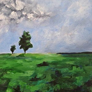 Original Abstract Landscape Artwork