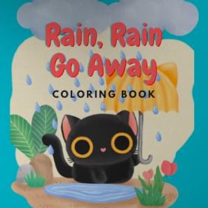Farm Animals Coloring Book: Nursery Rhymes Kids Activity (PDF Pattern)