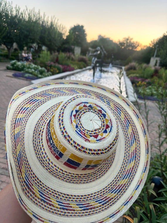 Sombrero Vueltiao Colombian Design, Colombian Hat, Sinuano Hat