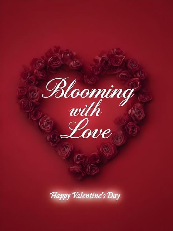 Blooming With Love, PNG, SVG