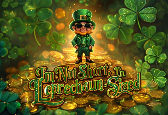 Leprechaun Coins St. Patrick's Day PNG (Digital File)