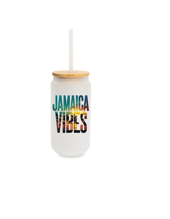 Jamaica Vibes Frosted Tumbler