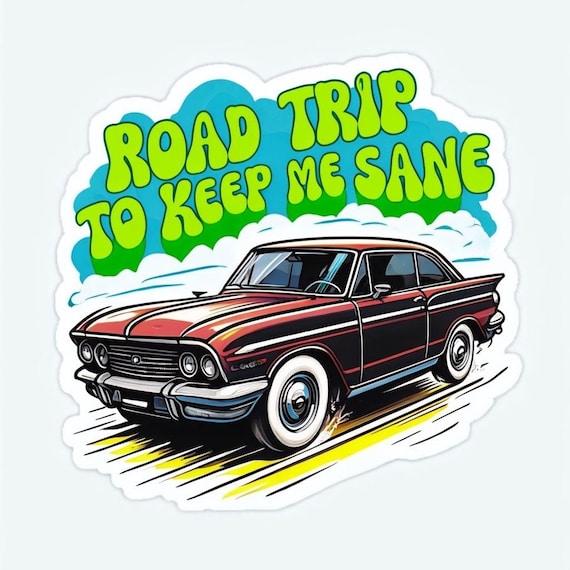 Road Trip sticker,SVG,PNG