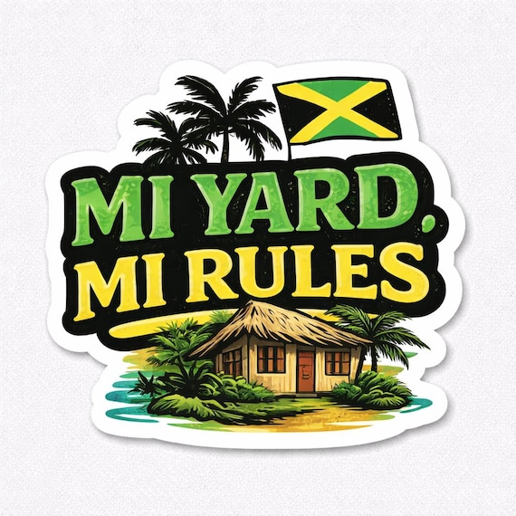 MI Yard MI Rules Sticker