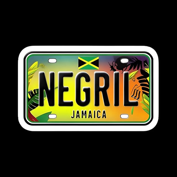 Negril Jamaica Sticker