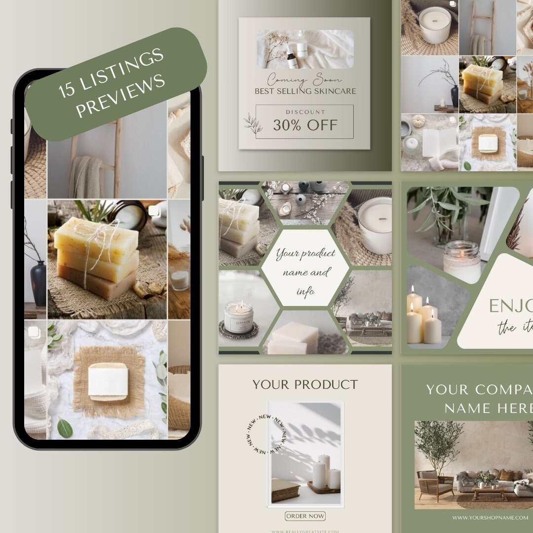 Etsy Shop Banner Kit Etsy Shop Templates Etsy Shop Branding Kit Etsy