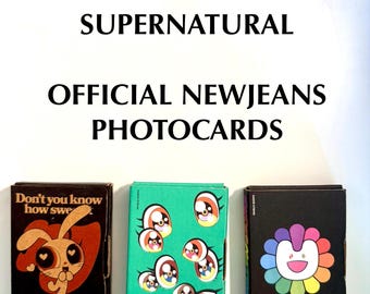 Official Newjeans Supernatural NJ X Murakami Weverse Photocards - Etsy Official Newjeans Supernatural NJ X Murakami Weverse Photocards - Etsy