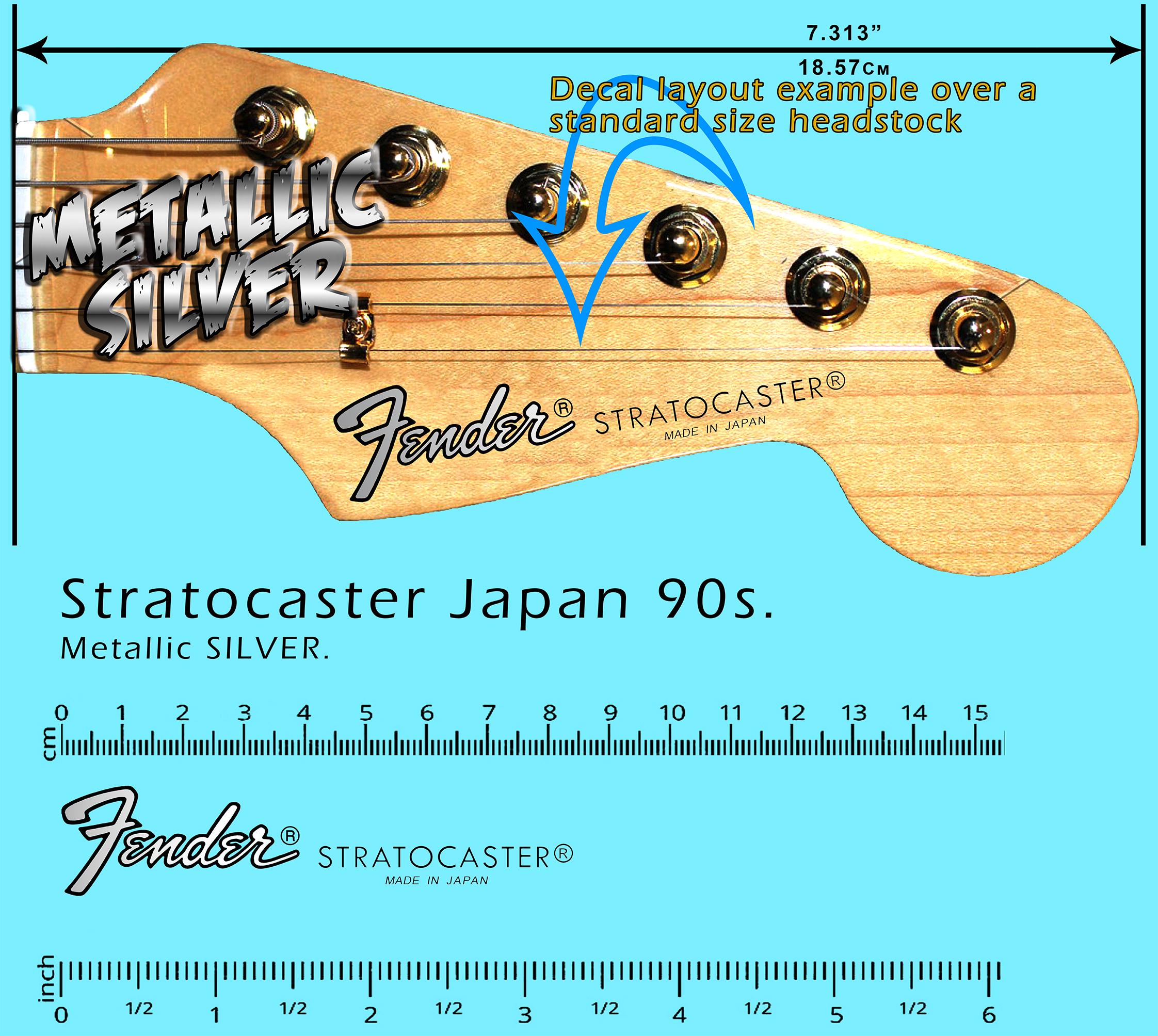 Stratocaster 90s Decal - Etsy