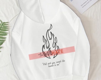 Hoodie Booktok Merch Twisted series sweatshirt reading books hoodie TikTok viral sweatshirt Twisted hate merch