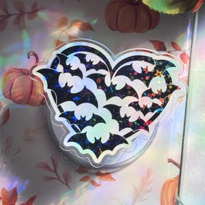 Bat Kindle Grip – MagSafe Spooky Phone & Ereader Grip | Mysticbluustickers™