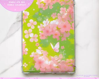 Fantasy Butterflies Kindle Insert: Holographic Cardstock, Paperwhite 11th Gen | Mysticbluustickers™