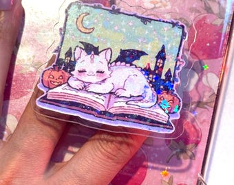 Dragon Book MagSafe Kindle Grip: Bookish Ereader Phone Grip | MysticBluuStickers™