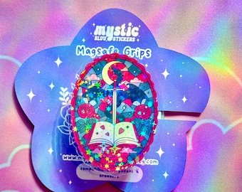 Fantasy Dragon Kindle Grip: Bookish MagSafe Phone Grip | Mysticbluustickers™
