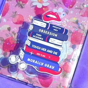 Dark Romance Magsafe Kindle Grip, phone Grips, Smut Bookish Accessory, Griptok Book Accessory, Bookworm Gift, Spicy Reads
