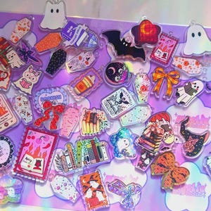 Assorted Halloween Kindle Charm: Spooky Ghost Bookish Phone Dust Plug