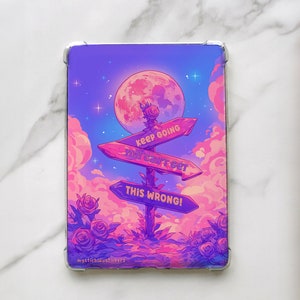 Kindle Insert For Clear Case, Mystic Fall Aesthetic, Halloween Sleeve, Paperwhite Cardstock Insert, Reading Accessories, bestfriend gifts