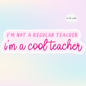 Mean Girls I'd Rather Be Me Stickers (Set of 4 - 3 Die Cut Stickers