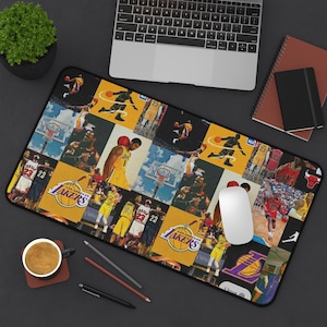 Basketball Themed 12x18, 12x22 & 31x15.5 Inch Large / Medium / Small Gaming Maus Pad