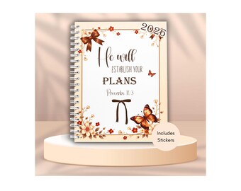 2026 planner, Faith Planner, Christian planner, bible verse planner, 2026 weekly planner, new years gift 2026, Christian gift for women