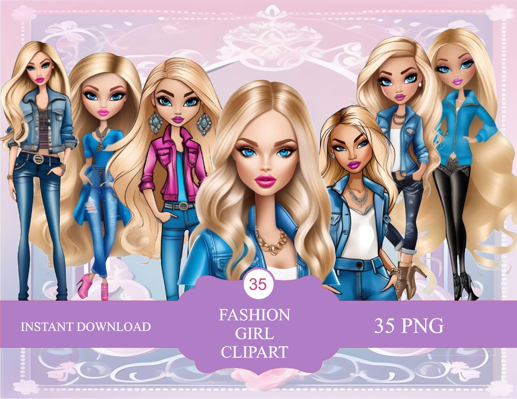 Bratz Hair Clip - Etsy display picture 3