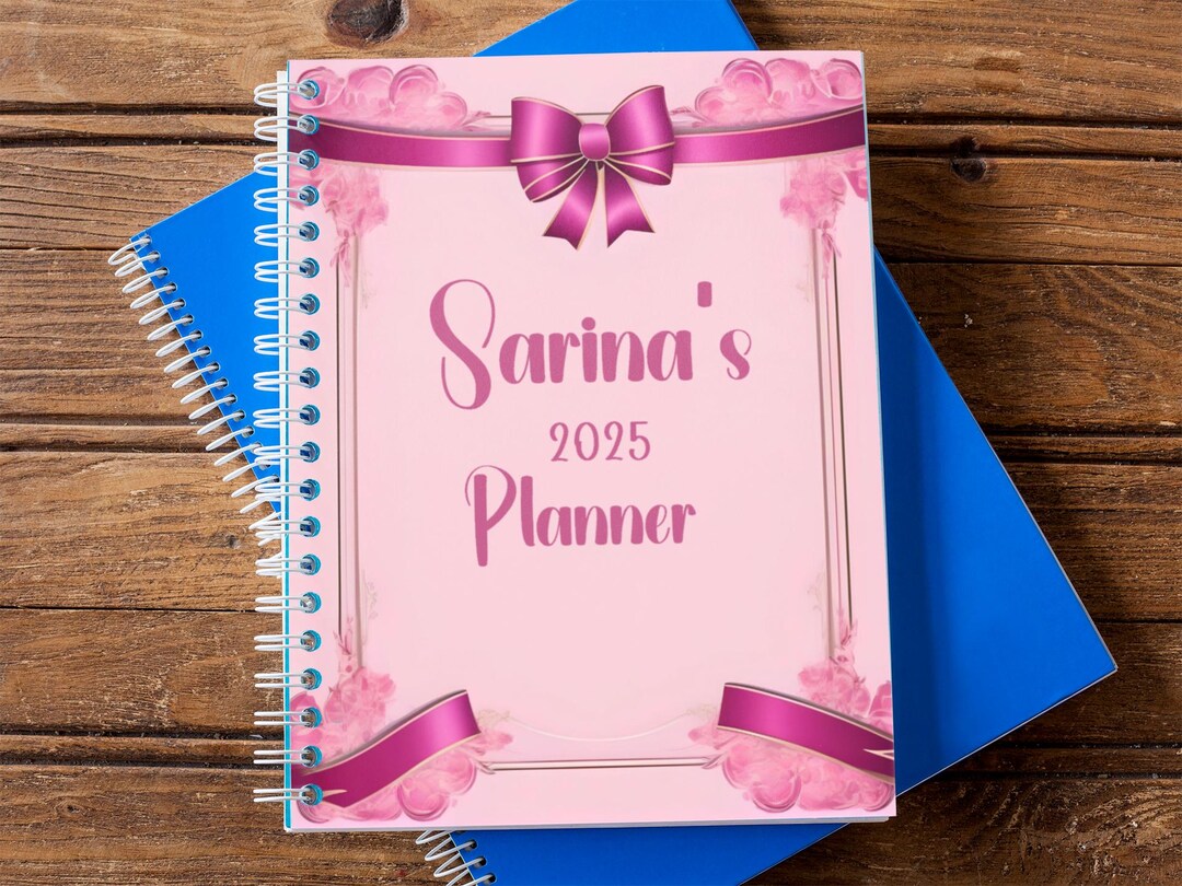 2025 Weekly Planner, 2025-2026 Planner, Personalized Planner 2025, 2025