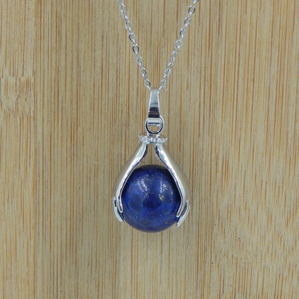 Lapis Lazuli Necklace - Etsy