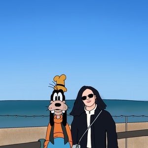 Custom cartoon portrait