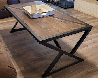 Mesa de Centro Industrial
