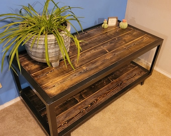 Mesa de centro industrial (grande)