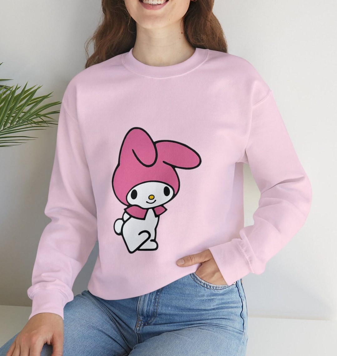 My Melody Sweatshirt Cute Sanrio Sweater My Melody Sweater - Etsy