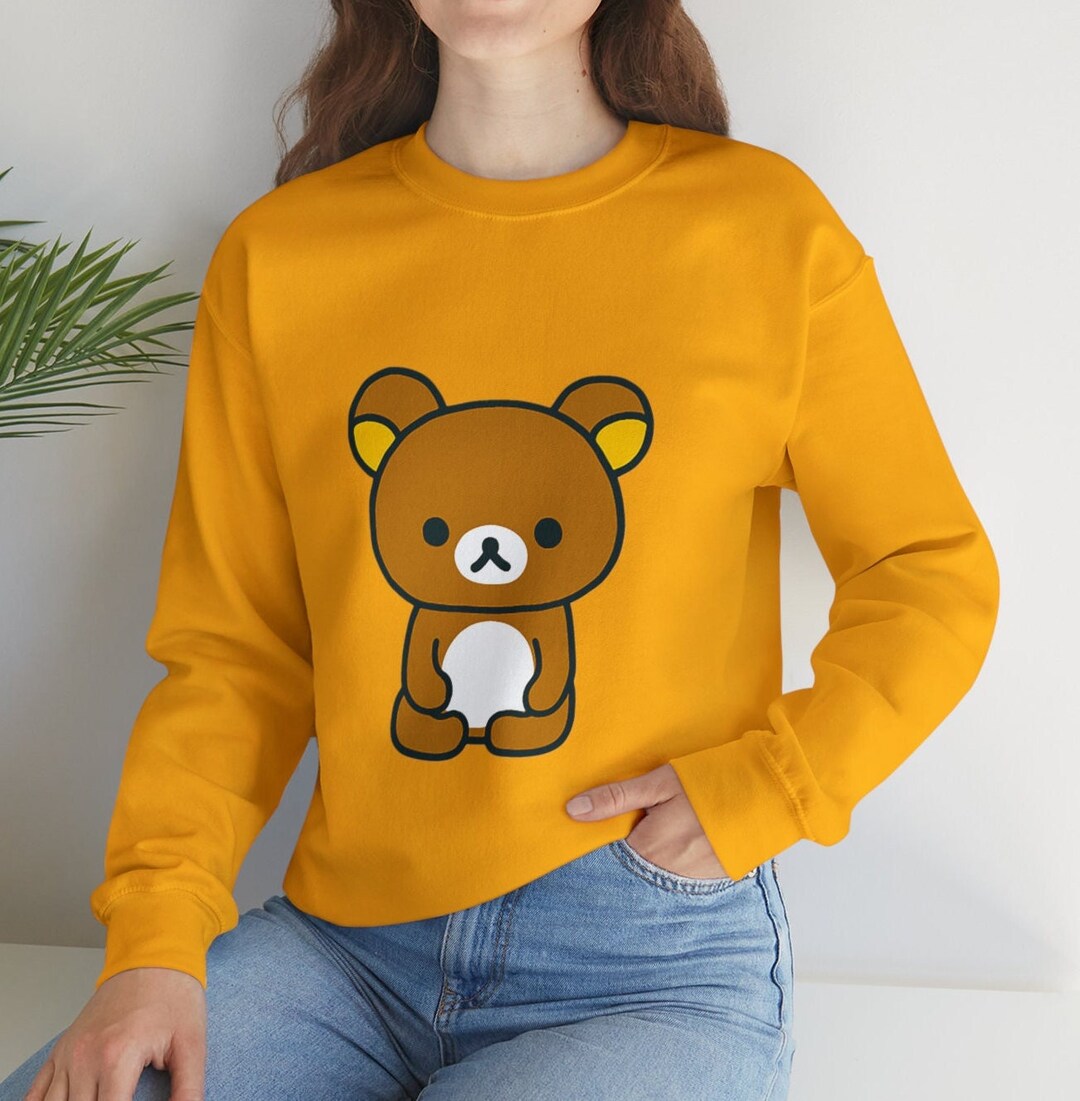 Rilakkuma Sweatshirt Rilakkuma Sweater Cute Rilakkuma Shirt Cute Bear