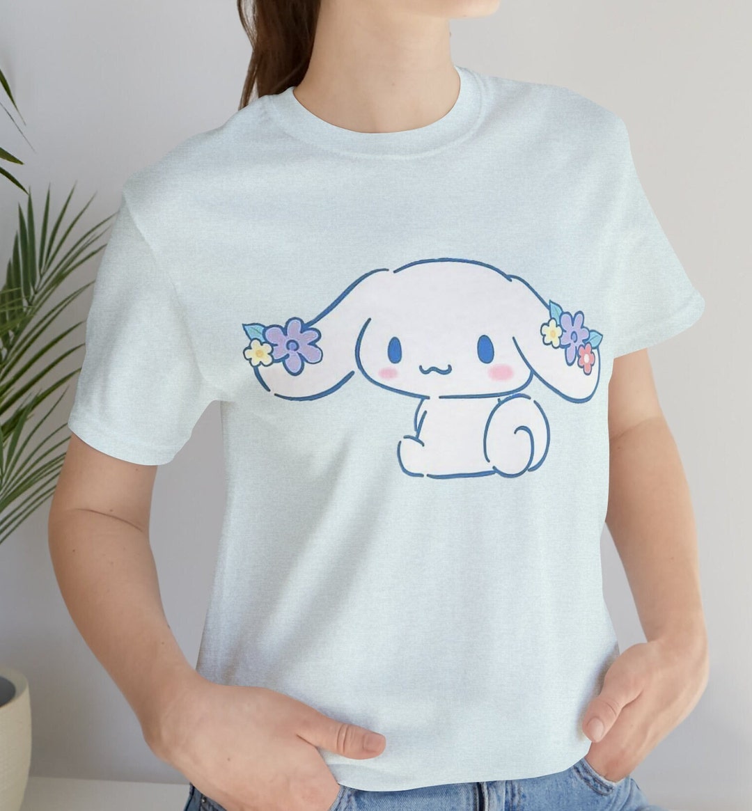 Cinnamoroll T Shirt Sanrio T Shirt Cute Cinnamoroll Shirt Cute Puppy