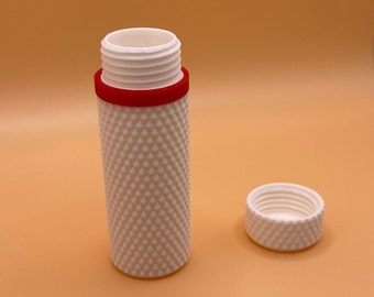 Textured/Knurled Twist-top Container