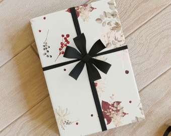 5 Sheets Wrapping Paper, Victorian Floral Romantic, Holiday Gift Wrap –  meganstringfellow