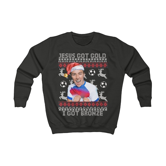 Lucy Bronze Kids Christmas Jumper, England Lionesses,womens