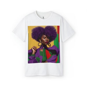 Abella afro Unisex Ultra Cotton Tee
